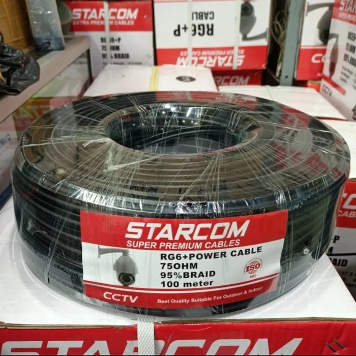 Kabel Rg6 + Power 100M / Kabel Cctv Rg 6