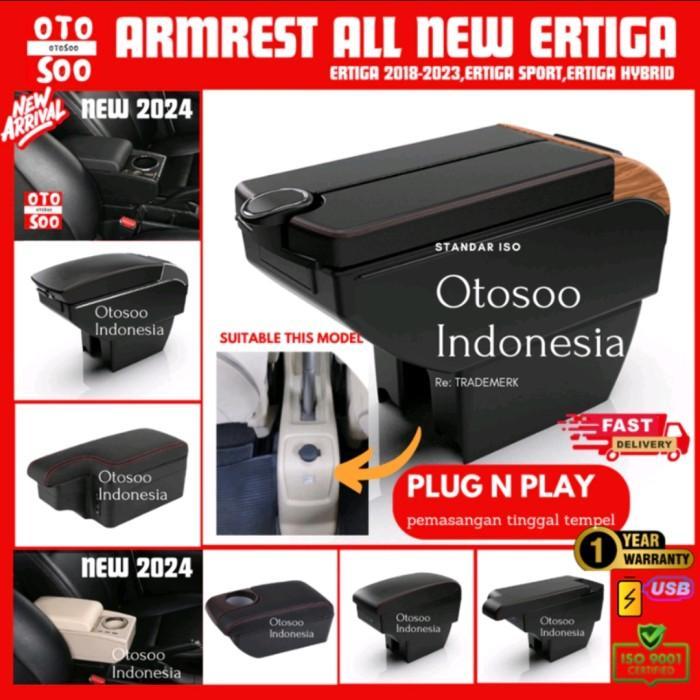 DISKON Armrest Suzuki New Ertiga - Armrest ertiga 2018-2025 - XL7 - ERTIGA sPORT- HYBRID READY STOCK