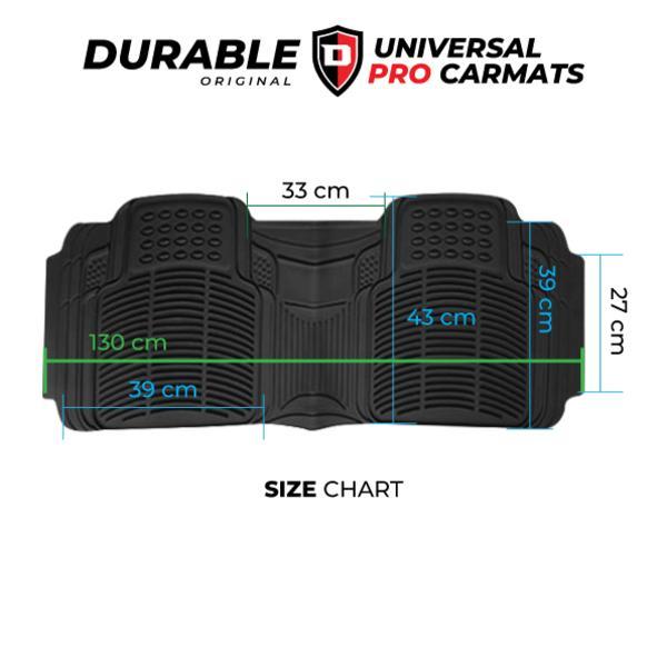 pu0i3- Durable Karpet Mobil Honda Hrv Brv Freed Crv Stream Karet Pvc Universal 1Pcs Baris 3