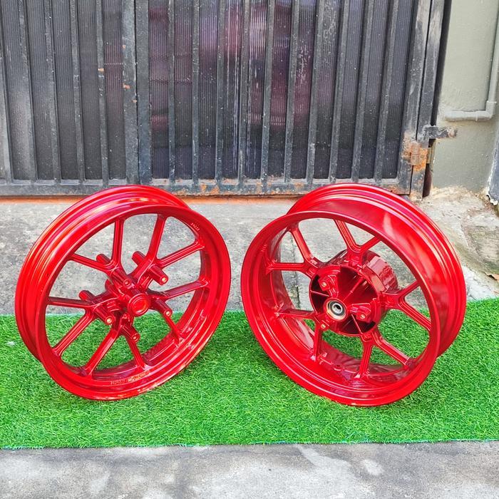 Velg vrossi cobra R25 / MT25 red candy lebar