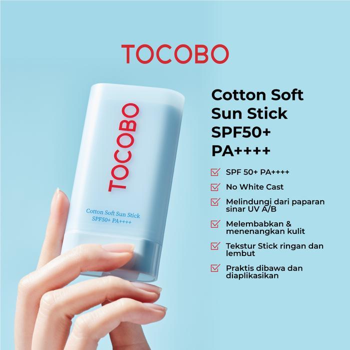 TOCOBO COTTON SOFT SUN STICK SPF50+ PA++++
