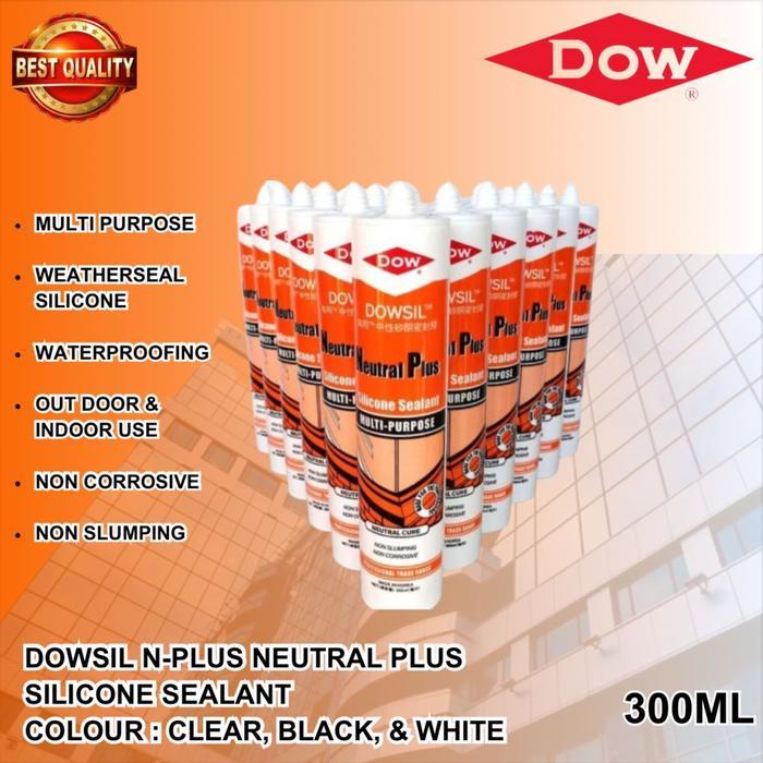 Lem Dowsil Netral Plus/Silicone Sealant Dowsil Neutral Plus/Lem Dowsil