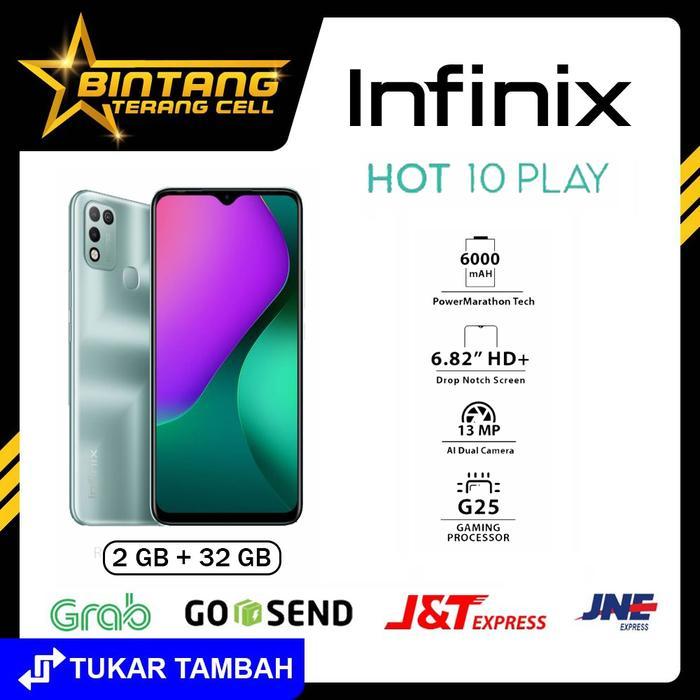 IpStore- Infinix Hot 10 Play Ram 2 32 Garansi Resmi