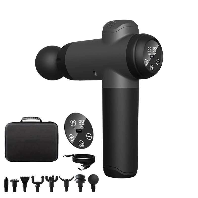 6/99 Speeds Massage Gun Deep Tissue, Back Massager Gun For Athletes Muscle Massage Gun For Body With