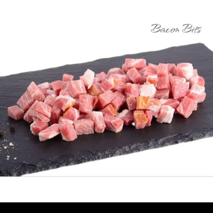 Bacon Bits / Smoked Bacon Potongan Dadu - 500Gr
