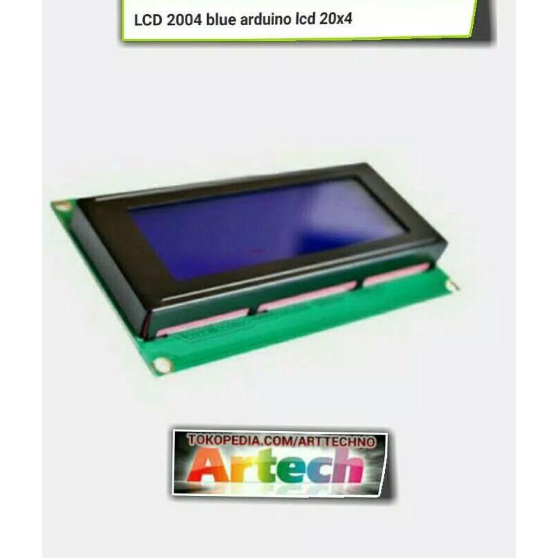 LCD 2004 20X4 DISPLAY BLUE SCREEN BACKGROUND