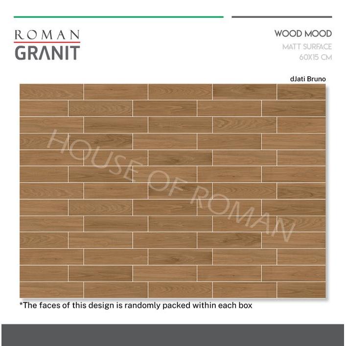 ROMANGRANIT DJATI BRUNO 60X15 GT612234R (ROMAN GRANIT)