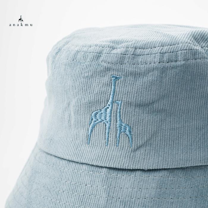 Promo Anakmu - Jisoo Topi Bucket Hat Anak Katun Corduroy Premium Fashion Original