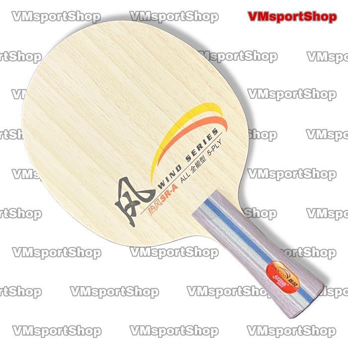 ASLI DHS Wind SR-A - Kayu Blade Bat Bet Pingpong Tenis Meja SRA READY STOCK