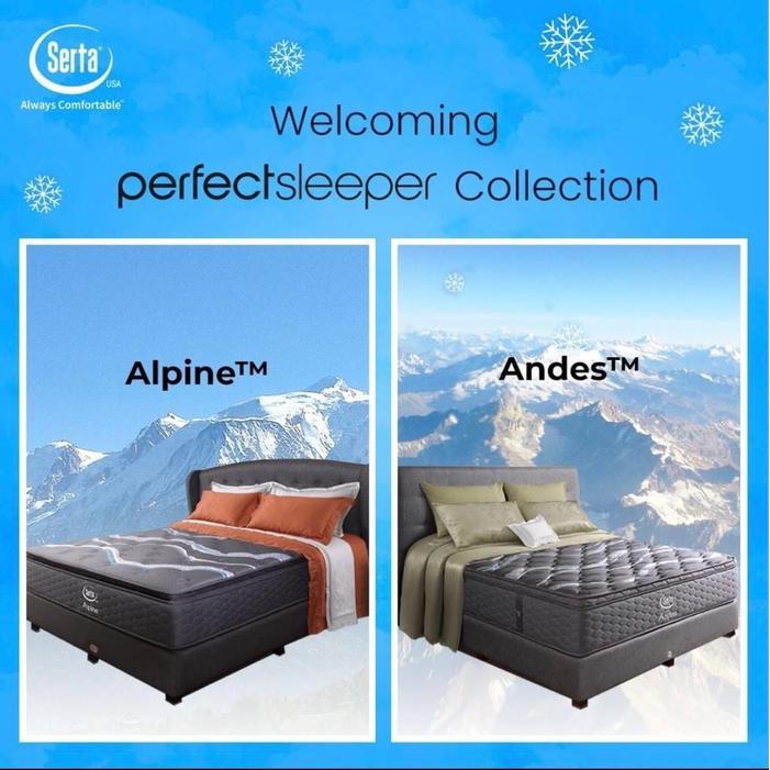 Springbed Serta Type - Alpine ( Full Set )