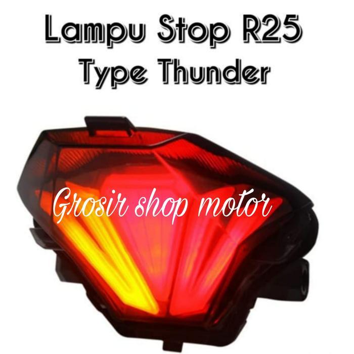Hemat Lampu Stop Jpa R25 Mt25 Mx King / Stop Lamp Led Jpa R25 Mt25 Mx King Terlaris