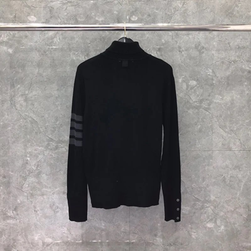 Tb Thom Sweaters Male Autunm Winter Fashion Brand Men'S Clothing