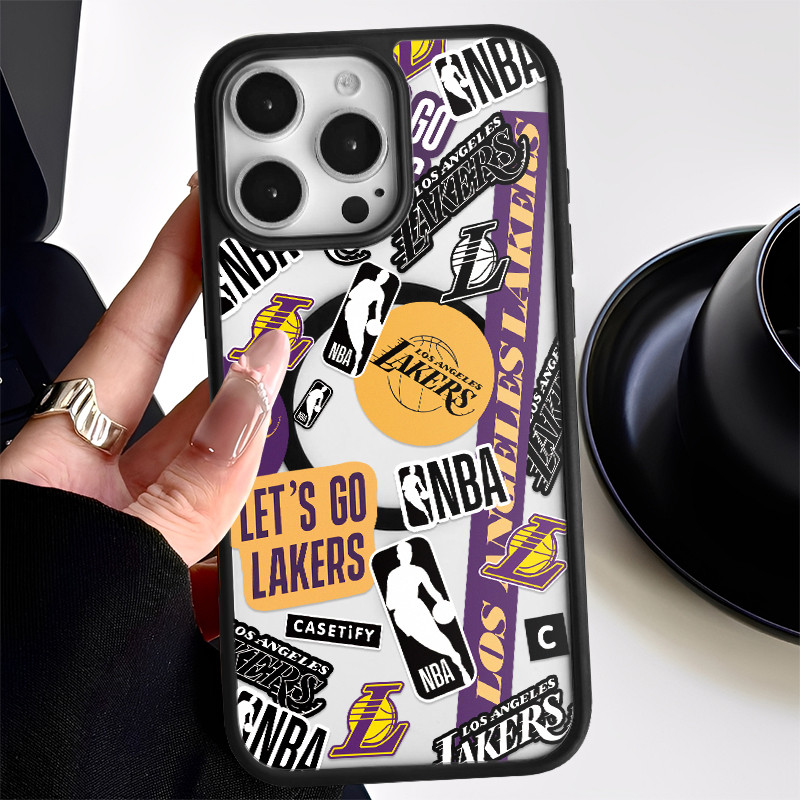 Premium Gaya Majalah Lakers Cowok Terbaru Case Magsafe Untuk Soft Casing Samsung A06 A16 A26 A56 5G 