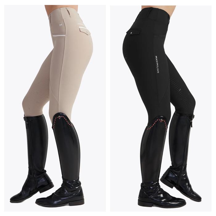 Maximilian Equestrian Pro Riding Legging Celana Berkuda Wanita Full Grip Equestrian #Gratisongkir