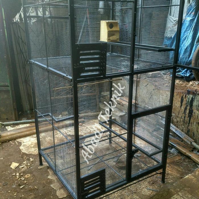 SANGKAR KANDANG UMBARAN TERNAK BURUNG KOLONI LOVEBIRD MURAI KENARI