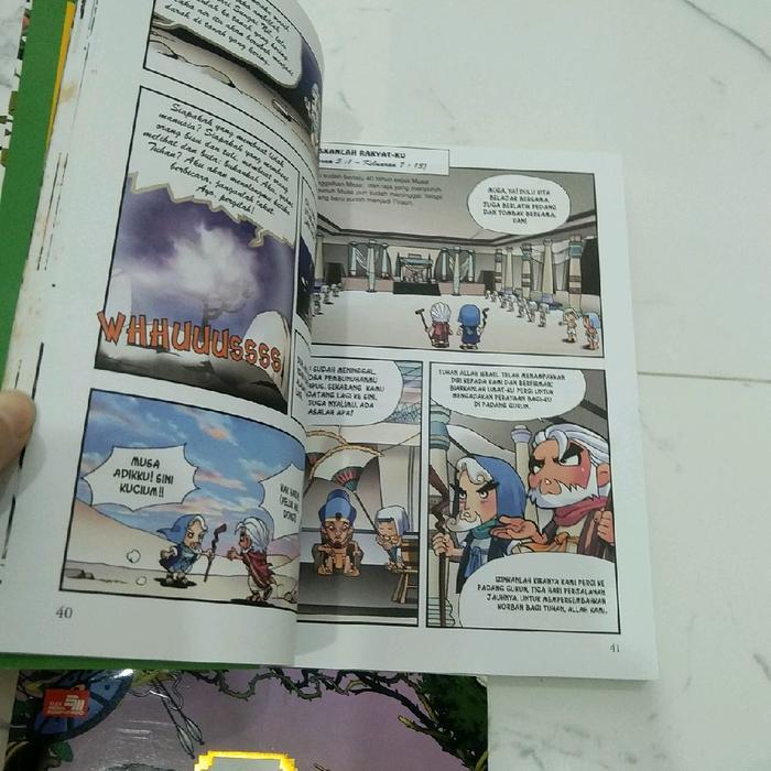 Buku Perbuku Kisah Bijak Kitab Suci Power Bible Comic 3 Jilid 7