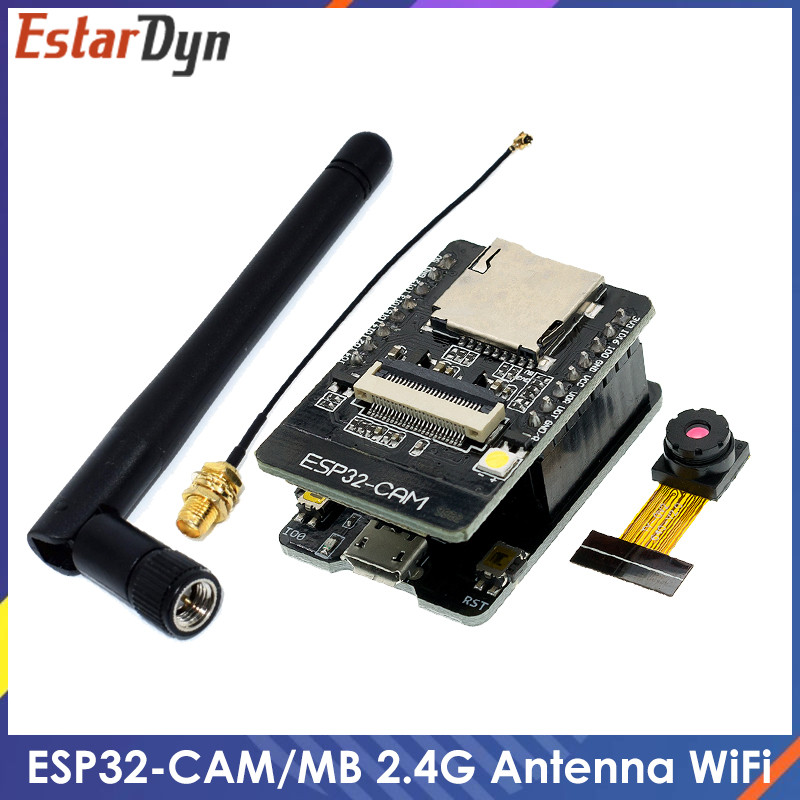 Esp32-Cam Esp32-Cam-Mb Micro Usb Esp32 To Wifi Esp32 Cam Development Board Ch340 5V Bluetooth Ov3660