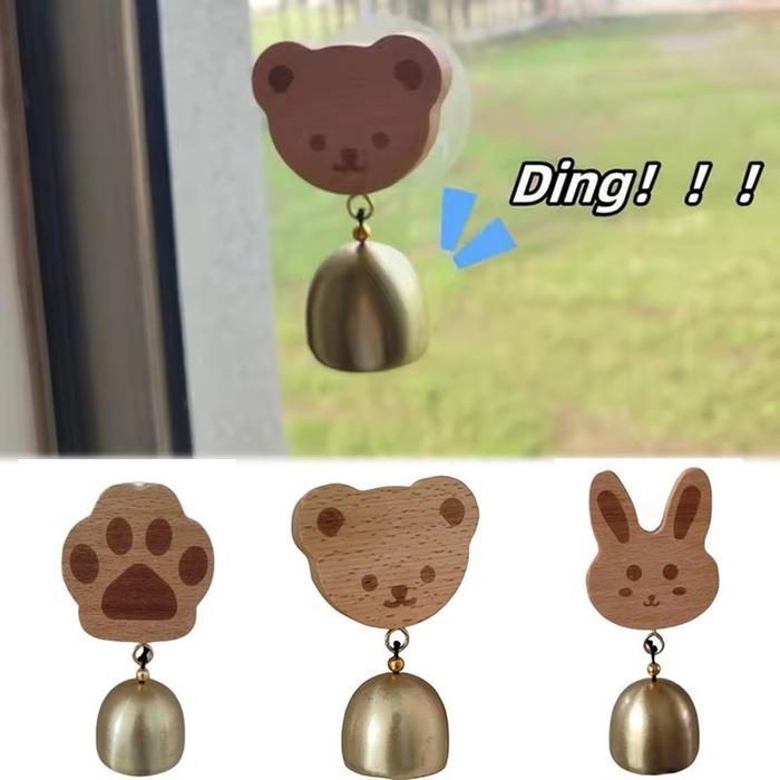 BEL PINTU/LONCENG ANGIN DI RUMAH/BEL PINTU KAYU AKSESORIS STIKER BEL KULKAS LONCENG PINTU