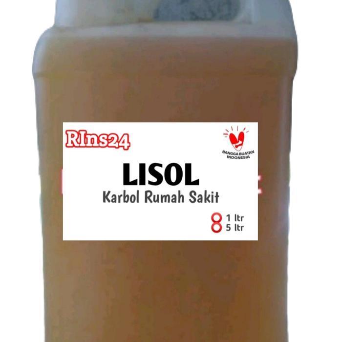 LISOL KARBOL RUMAH SAKIT - PILIHAN KAPASITAS 1 LTR & 5 LTR