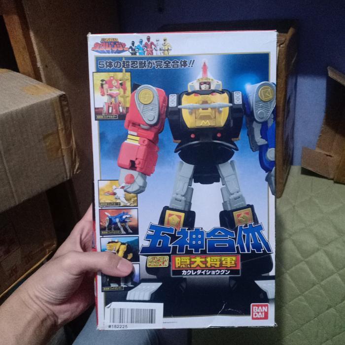 super Minipla Power Ninja Muteki Shogun megazord falconzord Tsubamaru