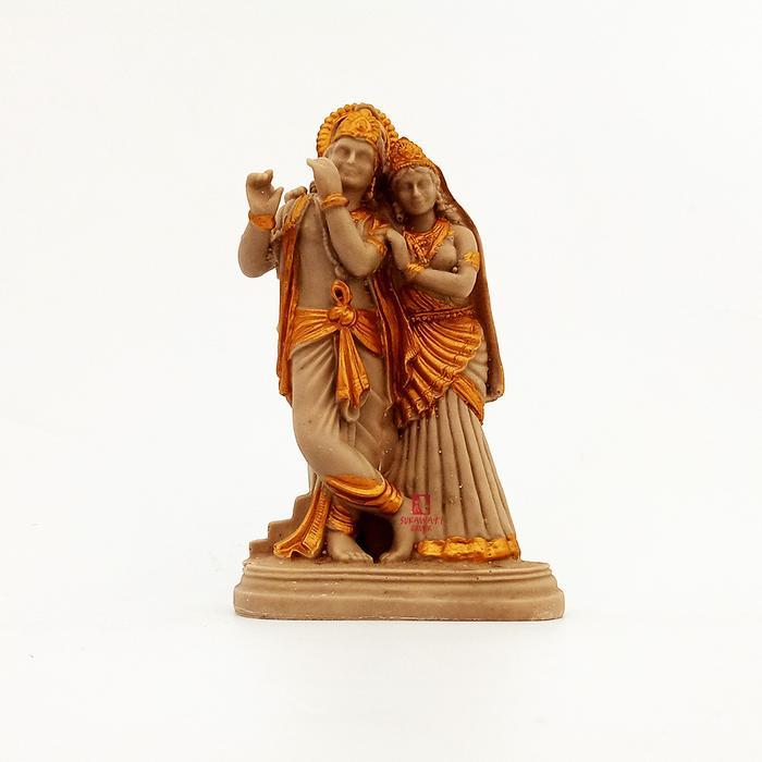 Patung Radha Krishna/Patung Rada Krisna / Patung Krishna & Dewi Radha