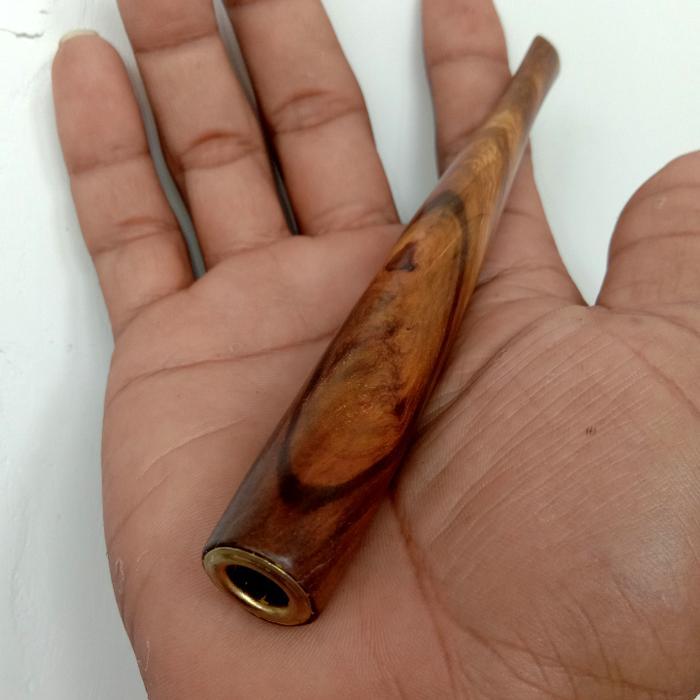 pipa once gaharu 12cm asli pipa cangklong kayu gaharu wangi