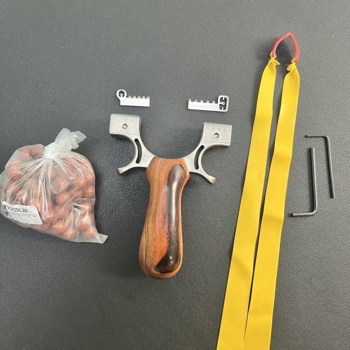 Ketapel Piaoyu Modern Metal Slingshot