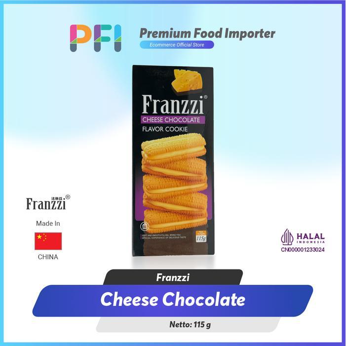 Franzzi Cheese Chocolate Cookie 115gr Box Snack
