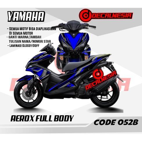 Stiker Decal Aerox 155 Old 2016 2017 2018 2019 Full Body Sticker Motor Yamaha Variasi Aksesoris