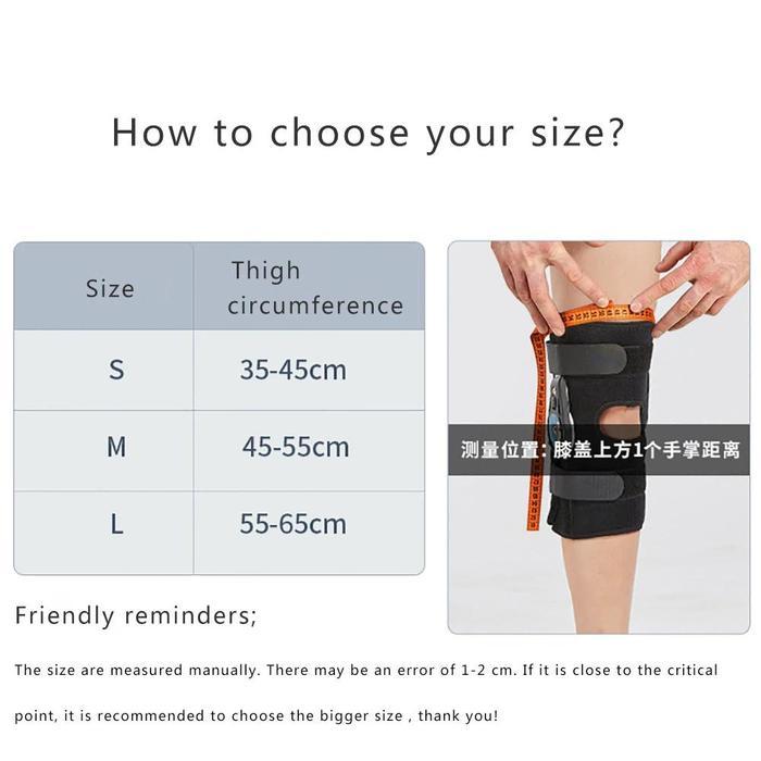 Knee Decker ROM Joint Deker Penyangga Lutut Dekker Patela Support NEW