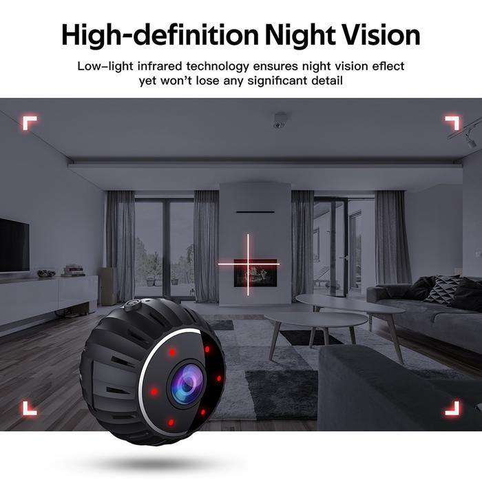 CCTV SUPER MINI SPY CAMERA NIGHT VISION SENSOR GERAK KAMERA PENGINTAI