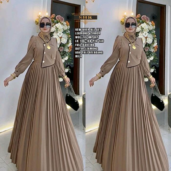 NewReady Overall Rompi Julee Simple 1Sett 100%Ori Shr