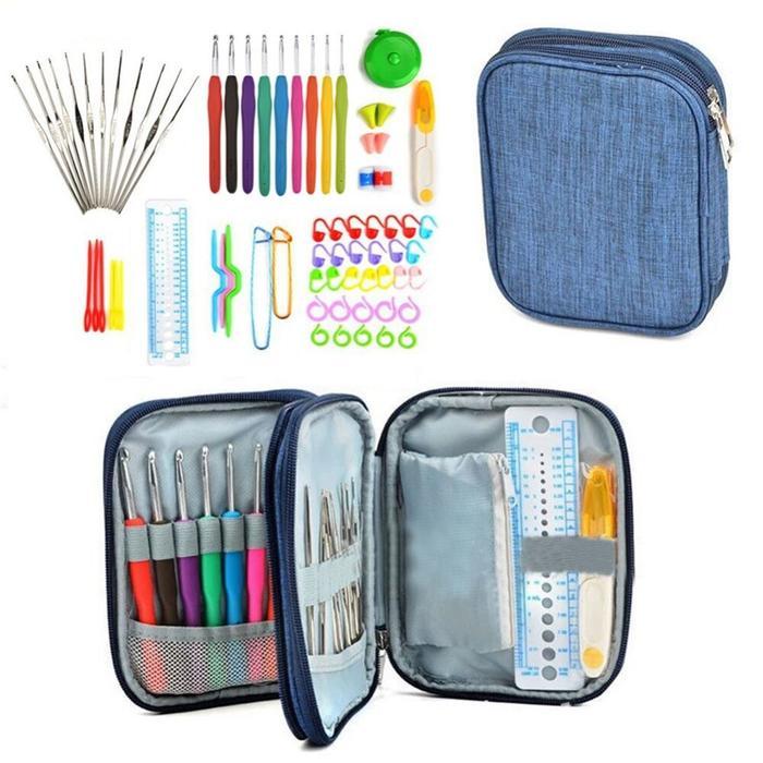 ANEKA - Hakpen (Alat Rajut / Crochet Hook) Double Case