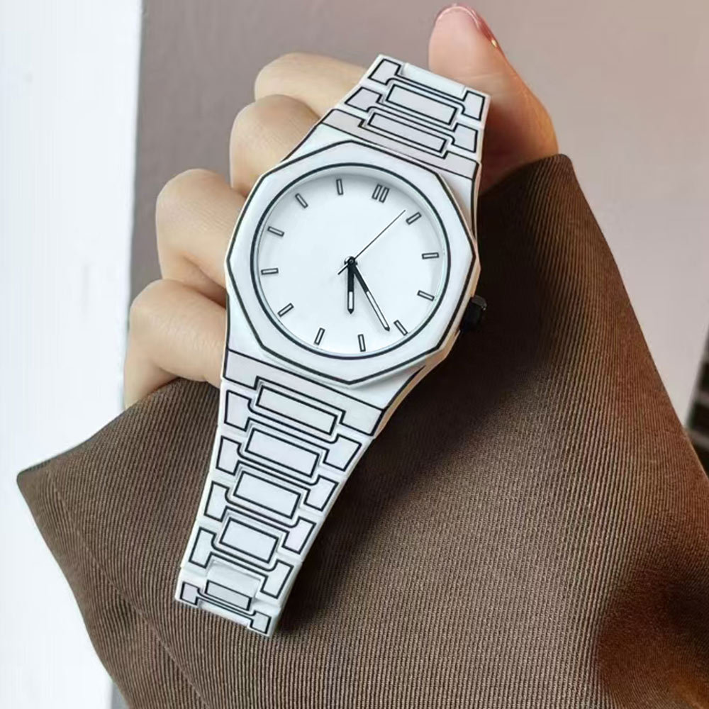 BINBOND Creative Middle East Arabic Digital Quartz Men's Watch Modern Minimalist Sketching Creative