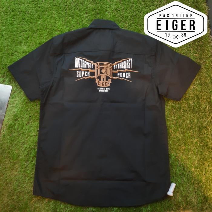 Kemeja Eiger Lengan pendek Raleigh work Shirt Art.7246