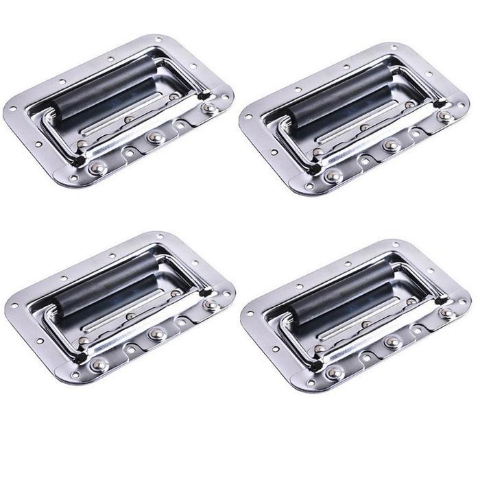 sartika 4pcs/set Handle bobok Besar LS03H Handle tanam hendel box handle koper hardcase