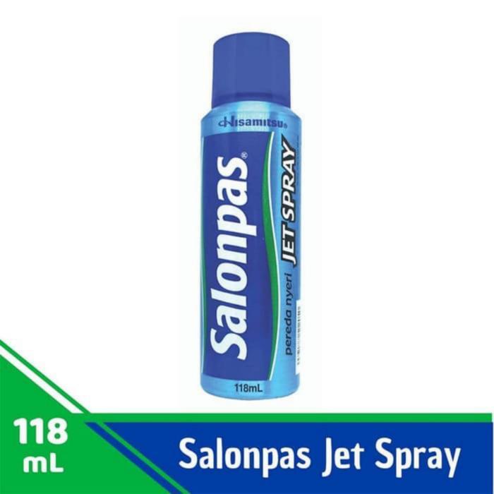 SALONPAS JET SPRAY ISI 118ML OBAT PEREDA NYERI ORIGINAL
