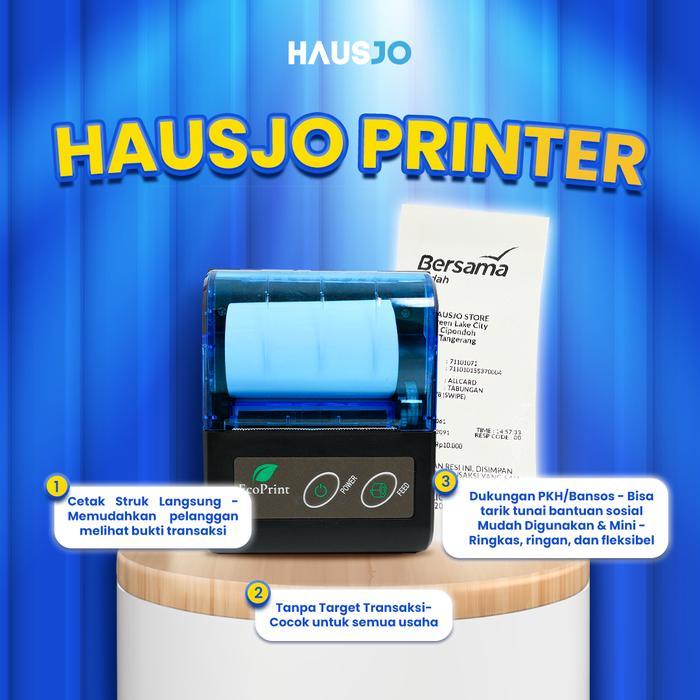 Ready Mesin Printer Struk Mini ATM Bluetooth - Portable & Praktis