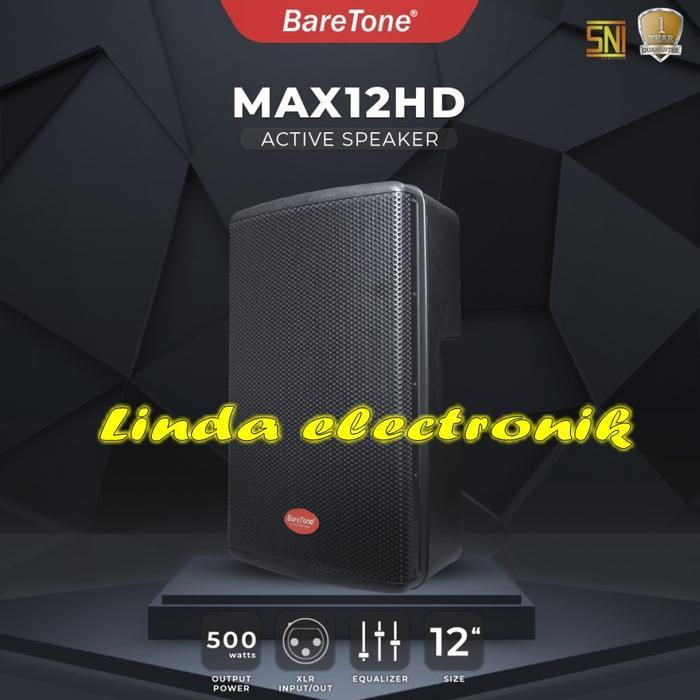 speaker akif baretone max12hd baretone max 12hd max12 hd 12'' 1 buah