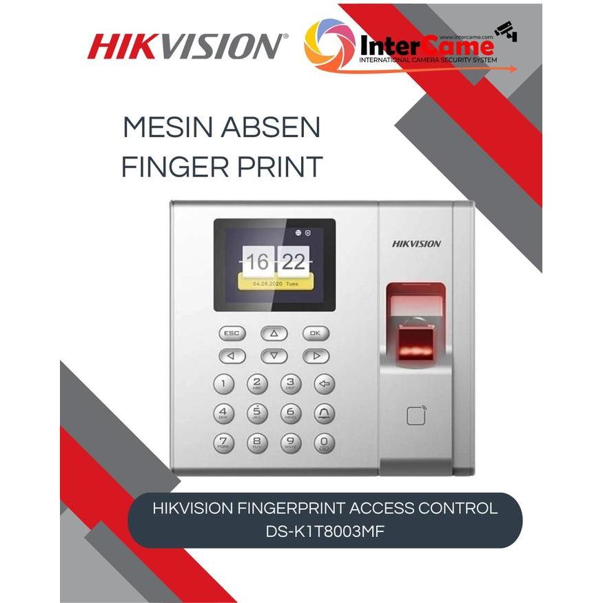 HIKVISION DS-K1T8003MF FINGERPRINT ACCESS CONTROL