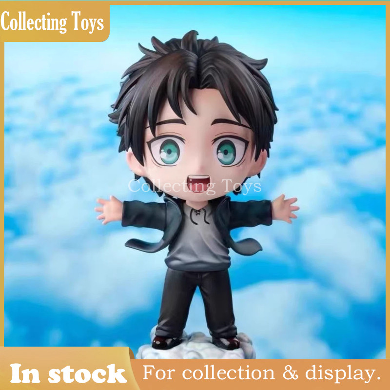 In Stock Attack On Titan Levi Eren Jaeger Eren Yeager Cosplay Cartoon Figure Idol Fluffy Kawaii Desk