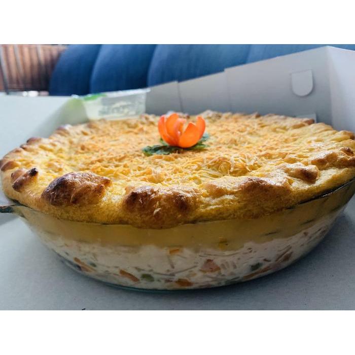 Pastel Tutup Loyang Kaca 20 Cm dijamin Enak.. Gojek, Surabaya only