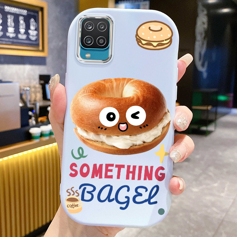 Casing Hp Untuk Samsung Galaxy A12 4G A12 5G F12 M12 A13 Case Casing tas nanas pola Kerang gemuk pon