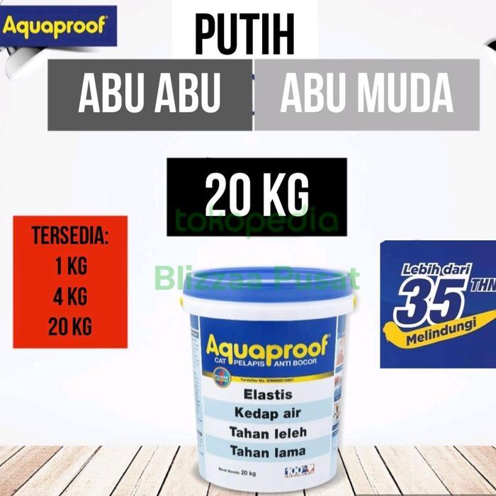 TERBARU AQUAPROOF 20KG AQUAPROOF 20 KG WATERPROOF 20KG PAIL ELASTEX 20KG WATERPROOFING ANTI BOCOR