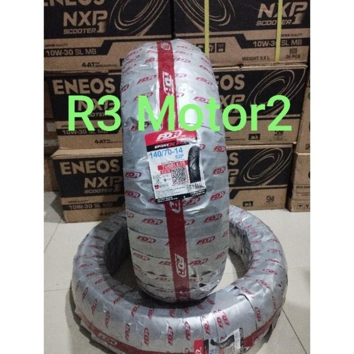 BAN TUBELESS FDR 140/70-14 SPORT EVO XR Belakang Yamaha Aerox 155 gratis pentil