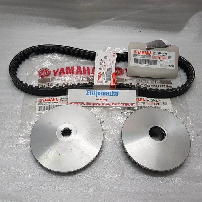 TERLARIS Paket CVT Mio J Vanbelt Roller Rumah Roller Kipas Original Yamaha