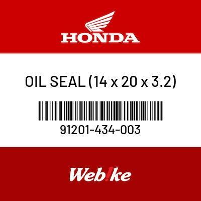 Oil Seal (14 X 20 X 3.2) 91201-434-003 Pcx 150 Suku Cadang Honda