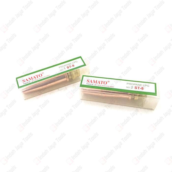 "New" SAMATO Cutting Tip Strong 8 - Mata Nozzle Blander Las Potong Gas LPG