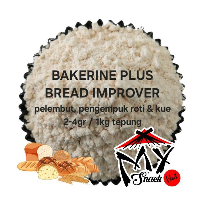 PROMO BAKERINE PLUS 50GR BREAD IMPROVER BAKERIN ROTI DONAT PAO EMPUK BESAR LEMBUT HALUS SERAT LENTUR