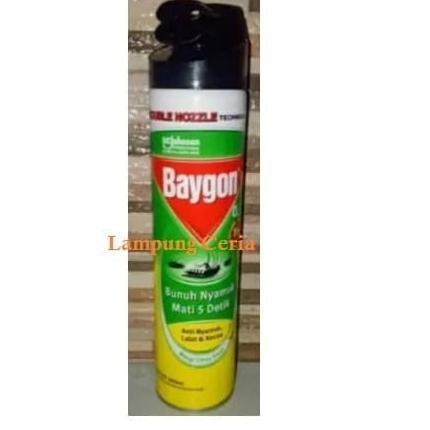` Basmi Nyamuk Semprot Baygon Anti Nyamuk Citrus Fresh Semprot 600